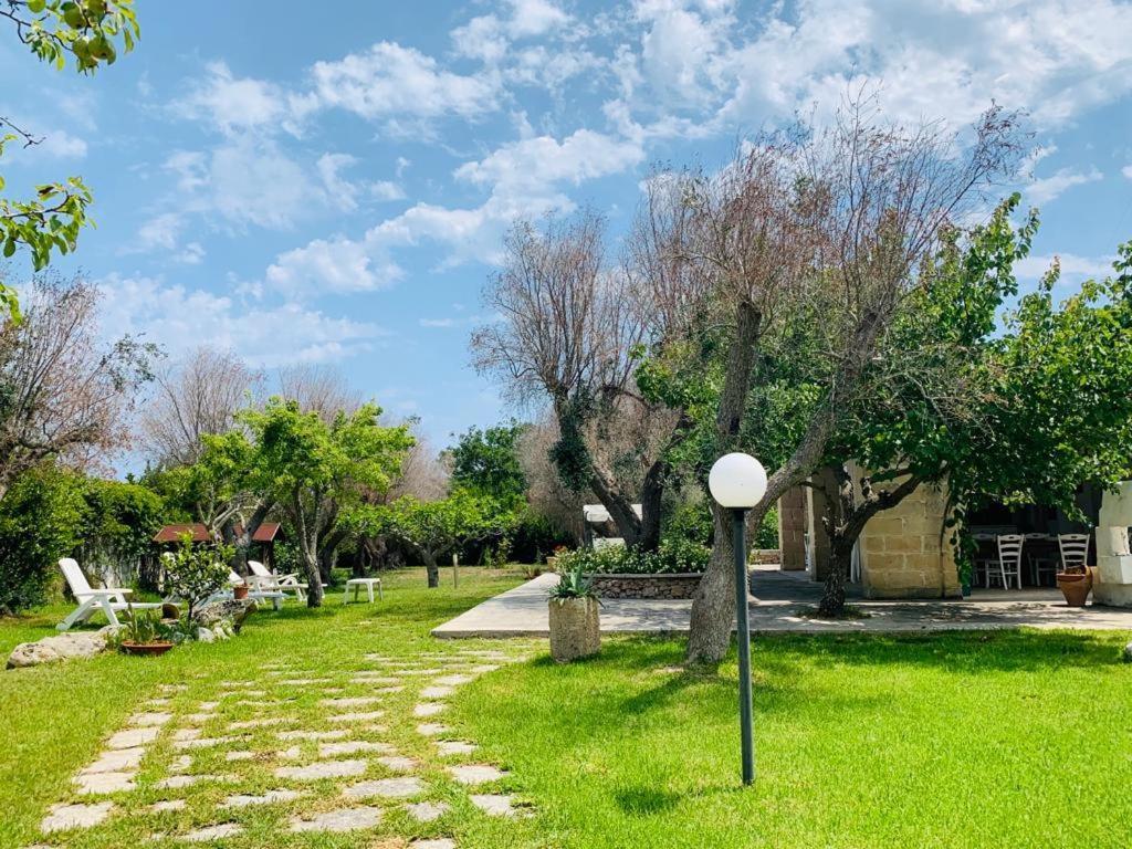 Villa Delfino San Foca Eksteriør bilde