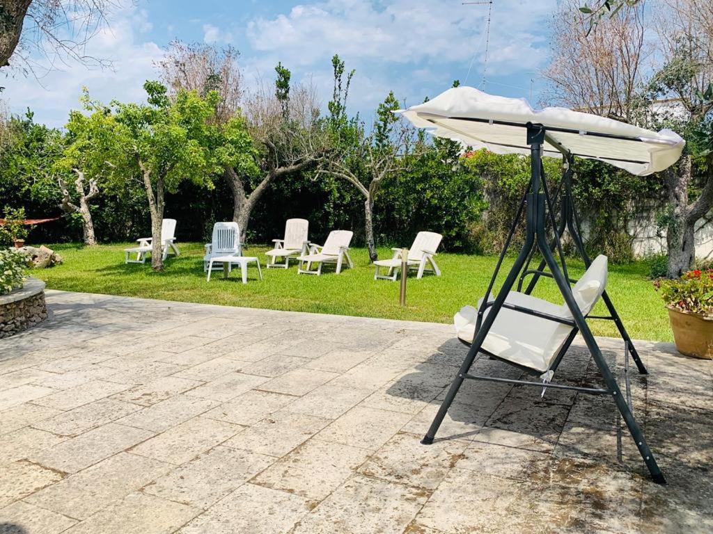 Villa Delfino San Foca Eksteriør bilde