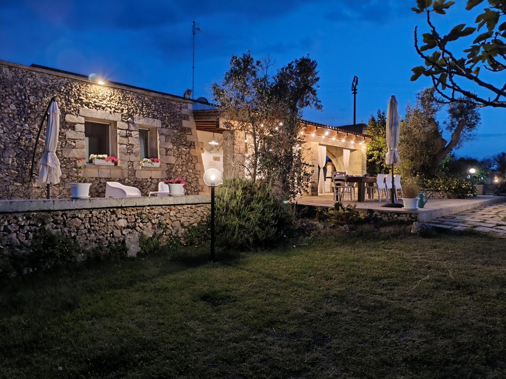 Villa Delfino San Foca Eksteriør bilde