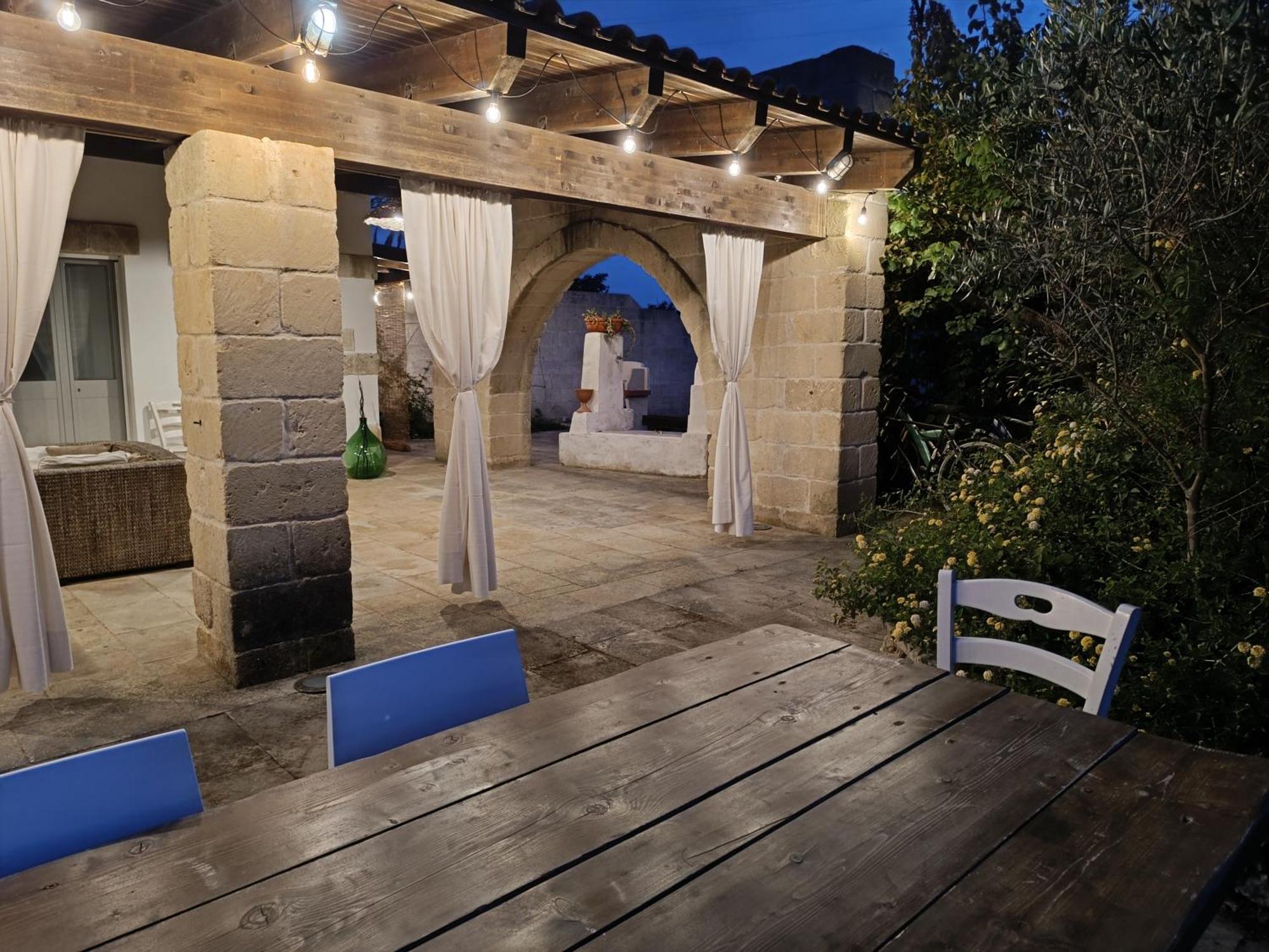 Villa Delfino San Foca Eksteriør bilde